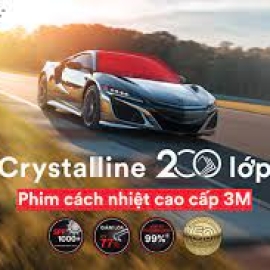Phim Cách Nhiệt 3M Crystalline